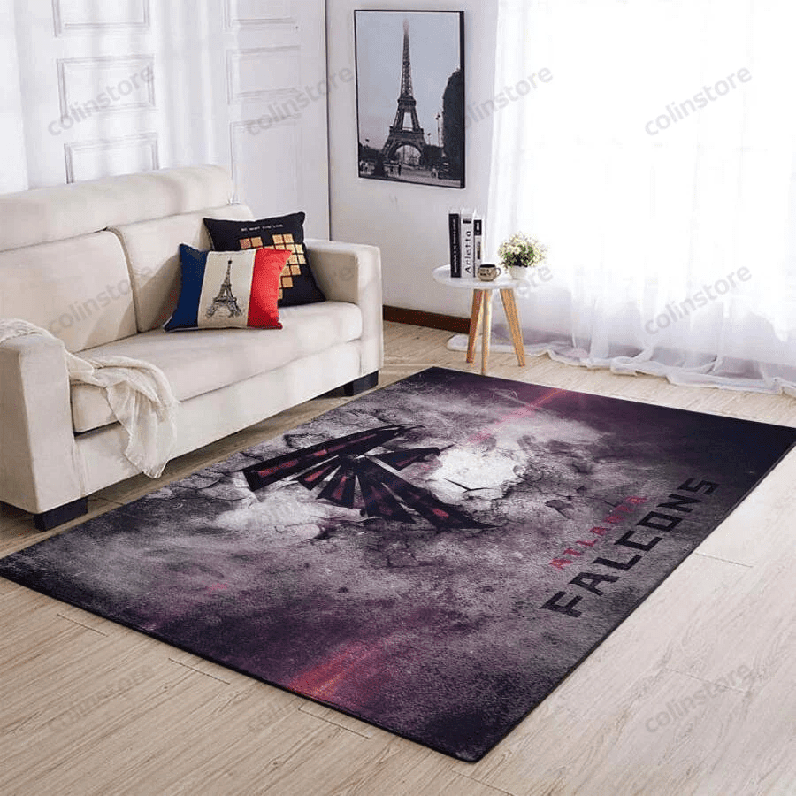 Brooklyn Nets 3D Rectangle Area Rug – Full Print Carpet For Living Room & Bedroom Home Decor