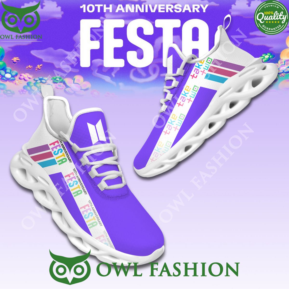 BTS Max Soul Shoes Sneakers for Men And Women – Casual Shoes, Streetwear Shoes