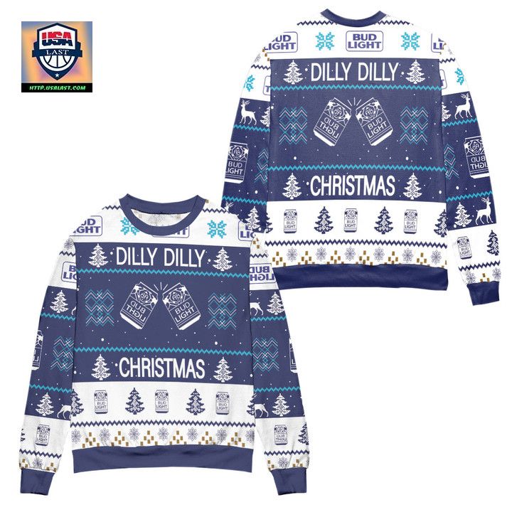 Bud Light Dilly Dilly Christmas Ugly Christmas Sweater
