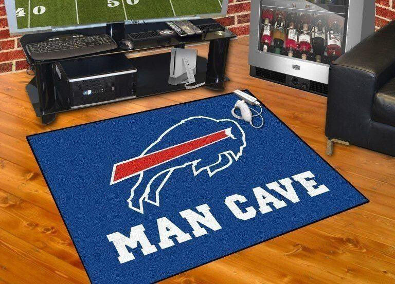 Buffalo Bills 3D Rectangle Area Rug – Full Print Carpet For Living Room & Bedroom Home Decor