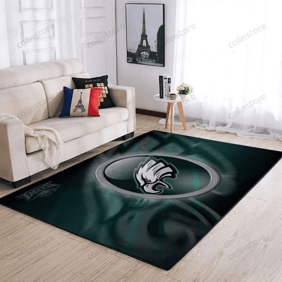 Buffalo Bills 3D Rectangle Area Rug – Full Print Carpet For Living Room & Bedroom Home Decor