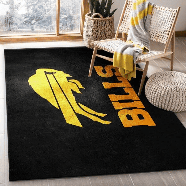 Buffalo Bills American Football Gifts Rectangle Area Rug – Full Print Carpet For Living Room & Bedroom Home Decor
