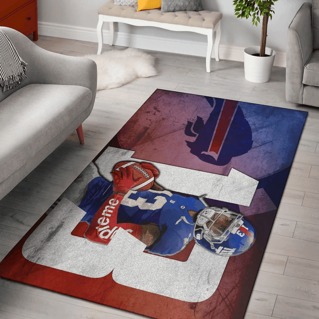 Buffalo Bills American Football Team Rectangle Area Rug – Full Print Carpet For Living Room & Bedroom Home Decor