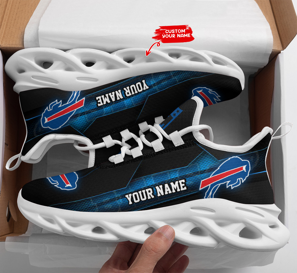 Buffalo Bills Max Soul Shoes Sneakers for Men And Women – NFL Football Fan Shoes, Team Sneakers