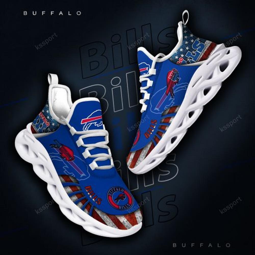 Buffalo Bills Max Soul Shoes Sneakers for Men And Women – NFL Football Fan Shoes, Team Sneakers - Image 6