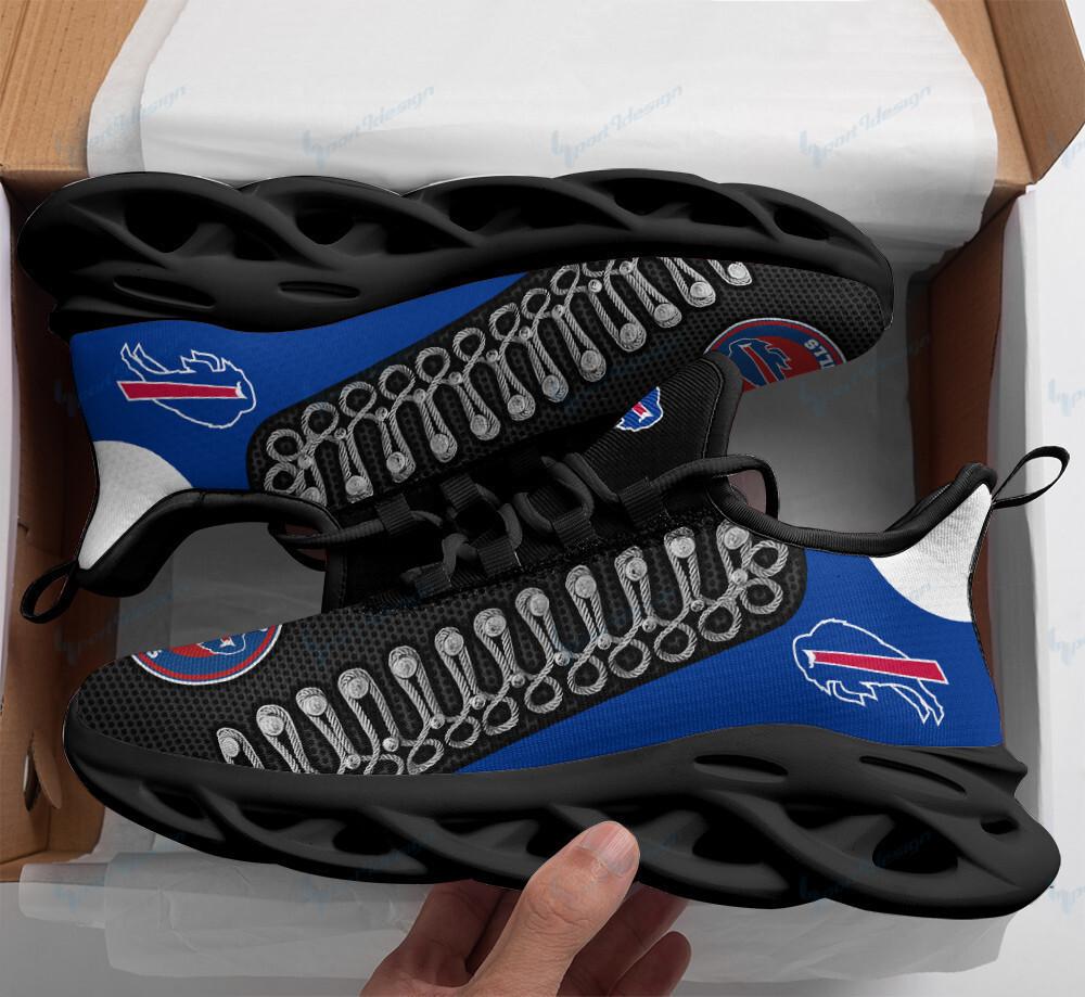 Buffalo Bills Max Soul Shoes Sneakers for Men And Women – NFL Football Fan Shoes, Team Sneakers - Image 3