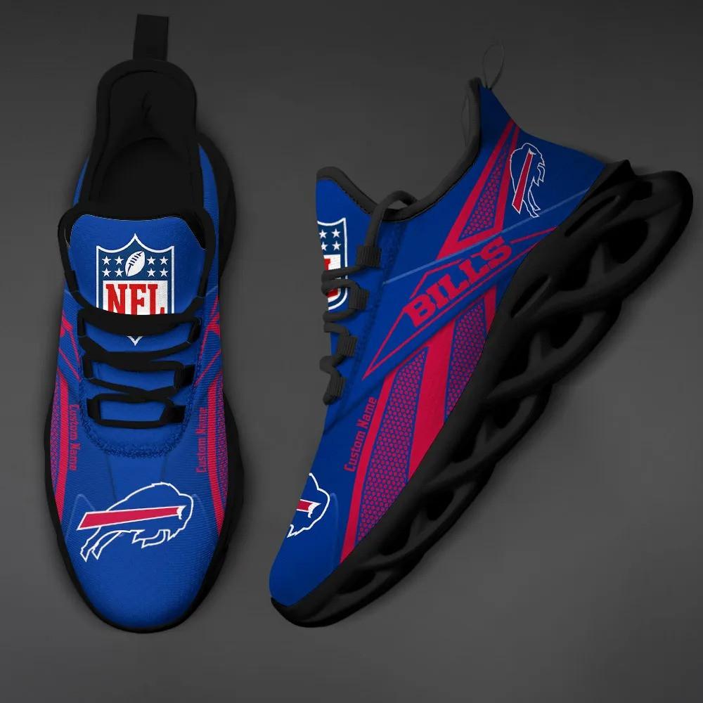 Buffalo Bills Max Soul Shoes Sneakers for Men And Women – NFL Football Fan Shoes, Team Sneakers - Image 4