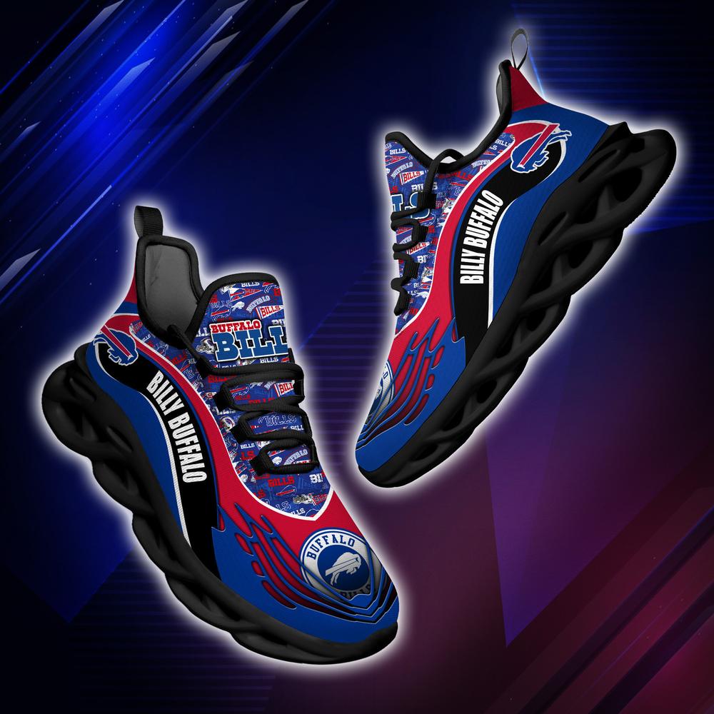 Buffalo Bills Max Soul Shoes Sneakers for Men And Women – NFL Football Fan Shoes, Team Sneakers - Image 4