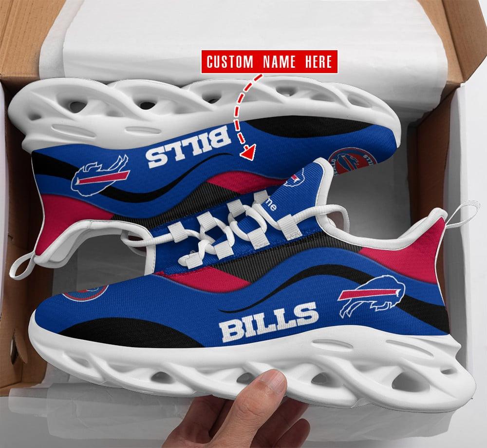 Buffalo Bills Max Soul Shoes Sneakers for Men And Women – NFL Football Fan Shoes, Team Sneakers - Image 3