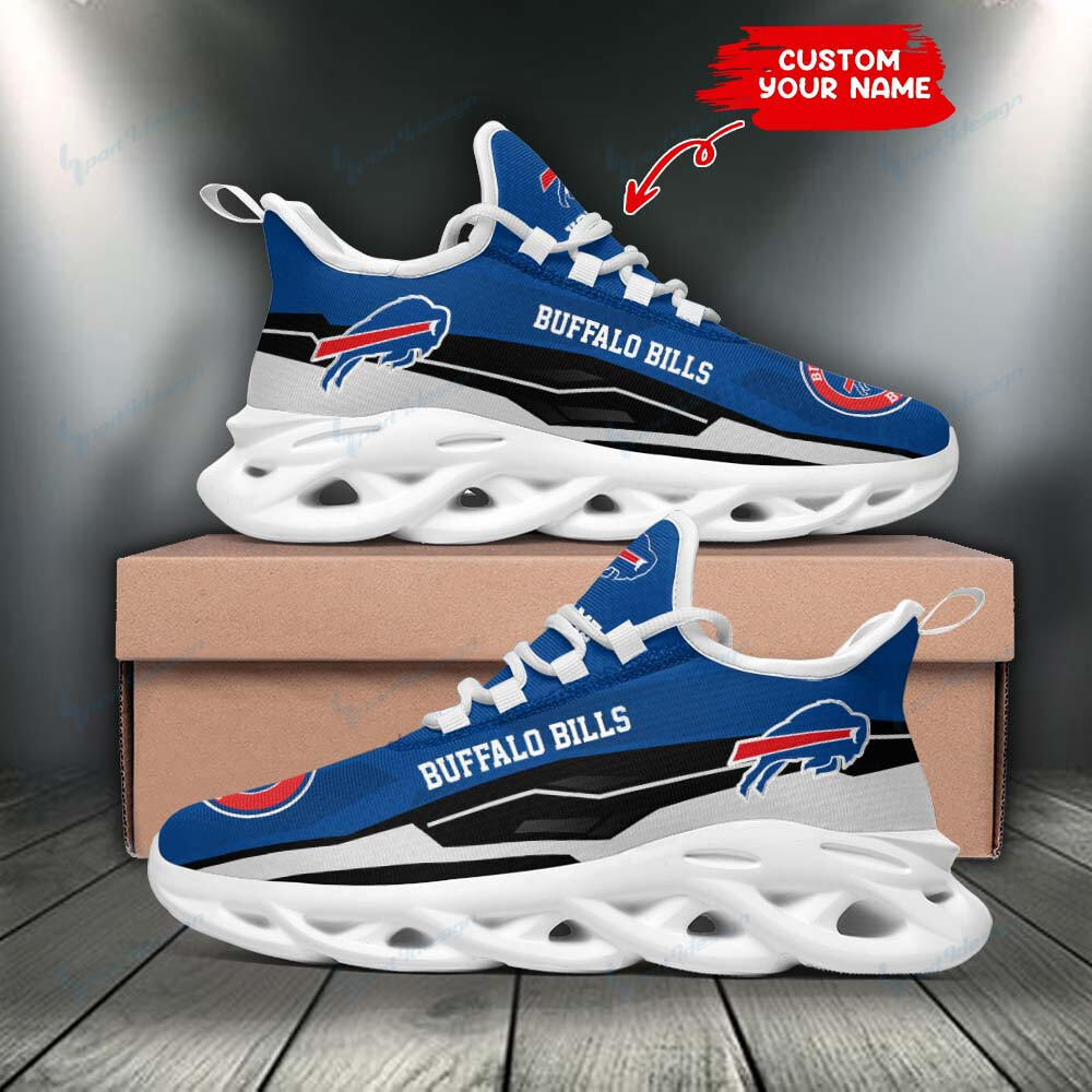 Buffalo Bills Max Soul Shoes Sneakers for Men And Women – NFL Football Fan Shoes, Team Sneakers