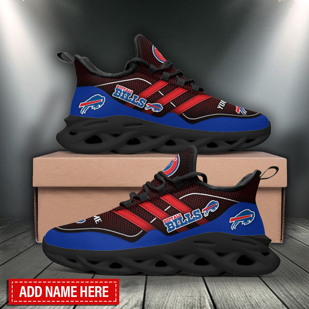 Buffalo Bills Max Soul Shoes Sneakers for Men And Women – NFL Football Fan Shoes, Team Sneakers