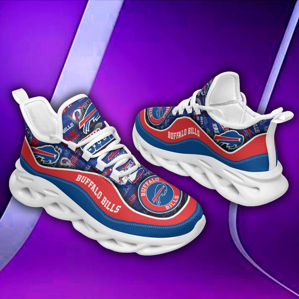 Buffalo Bills Max Soul Shoes Sneakers for Men And Women – NFL Football Fan Shoes, Team Sneakers - Image 4