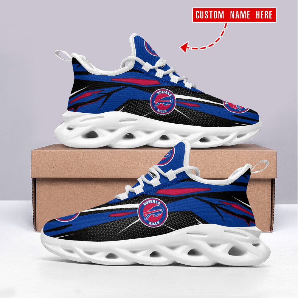 Buffalo Bills Max Soul Shoes Sneakers for Men And Women – NFL Football Fan Shoes, Team Sneakers