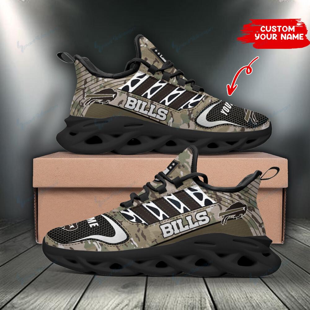 Buffalo Bills Max Soul Shoes Sneakers for Men And Women – NFL Football Fan Shoes, Team Sneakers - Image 4