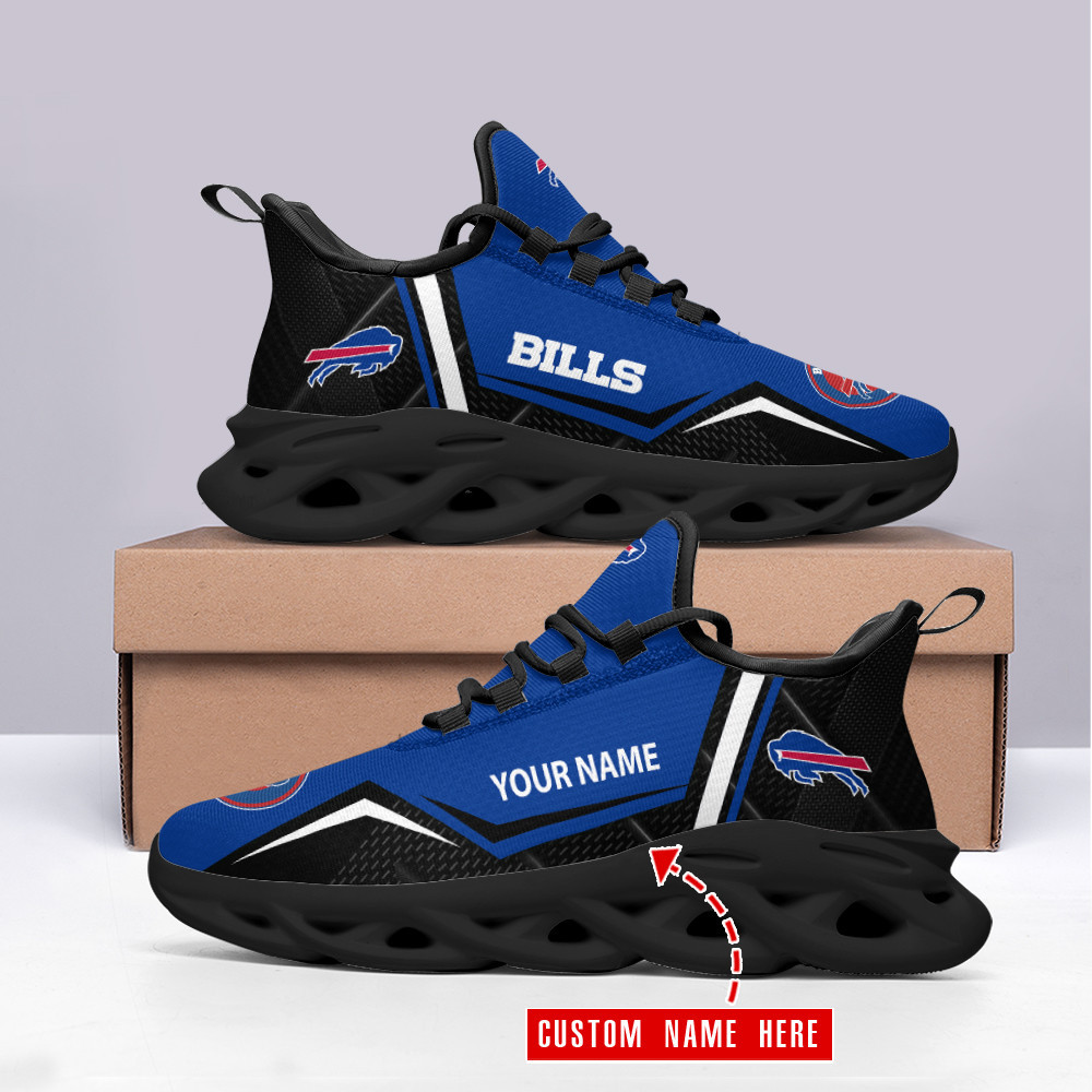 Buffalo Bills Max Soul Shoes Sneakers for Men And Women – NFL Football Fan Shoes, Team Sneakers