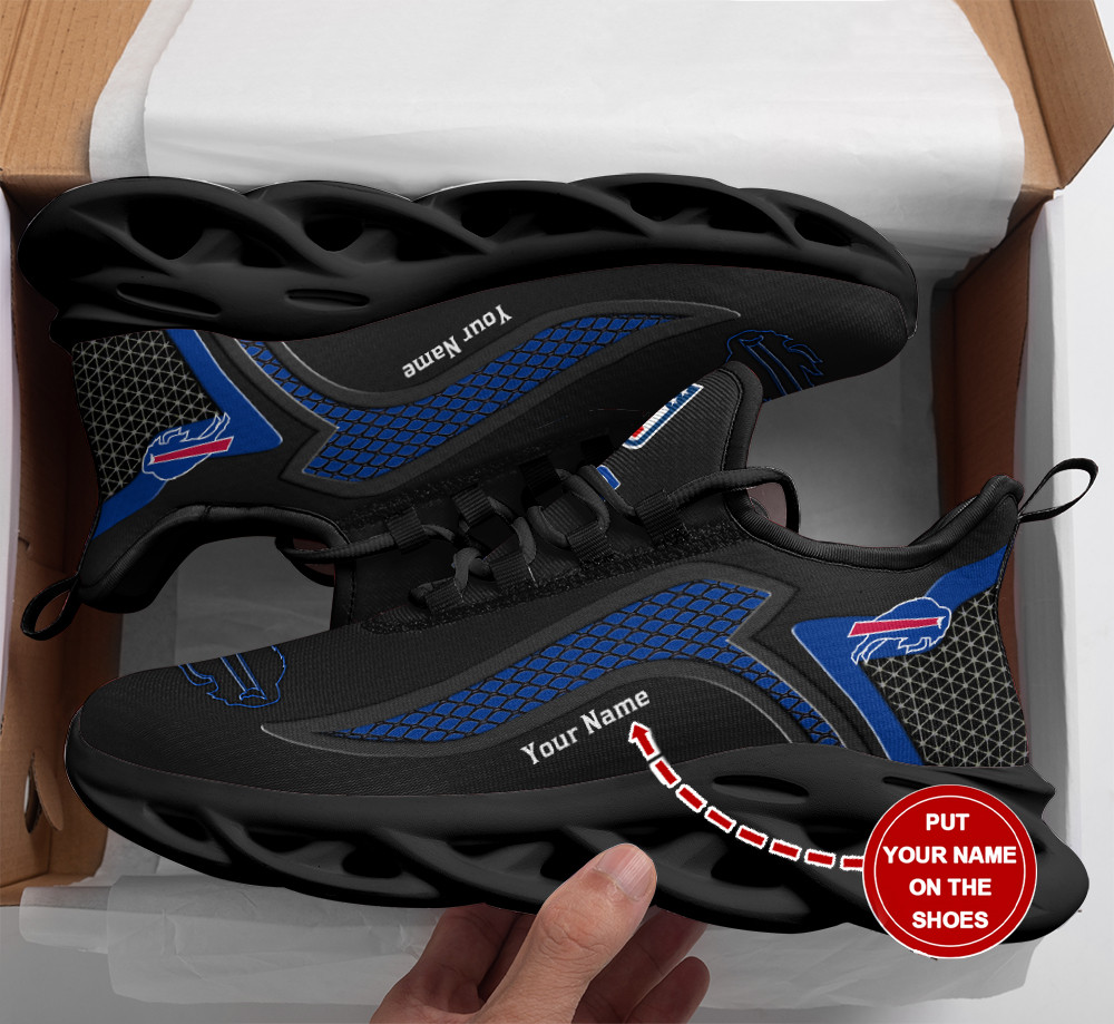 Buffalo Bills Max Soul Shoes Sneakers for Men And Women – NFL Football Fan Shoes, Team Sneakers