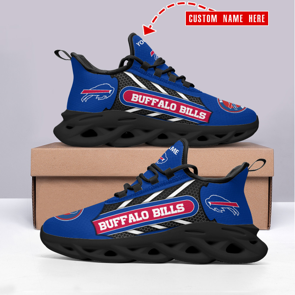 Buffalo Bills Max Soul Shoes Sneakers for Men And Women – NFL Football Fan Shoes, Team Sneakers