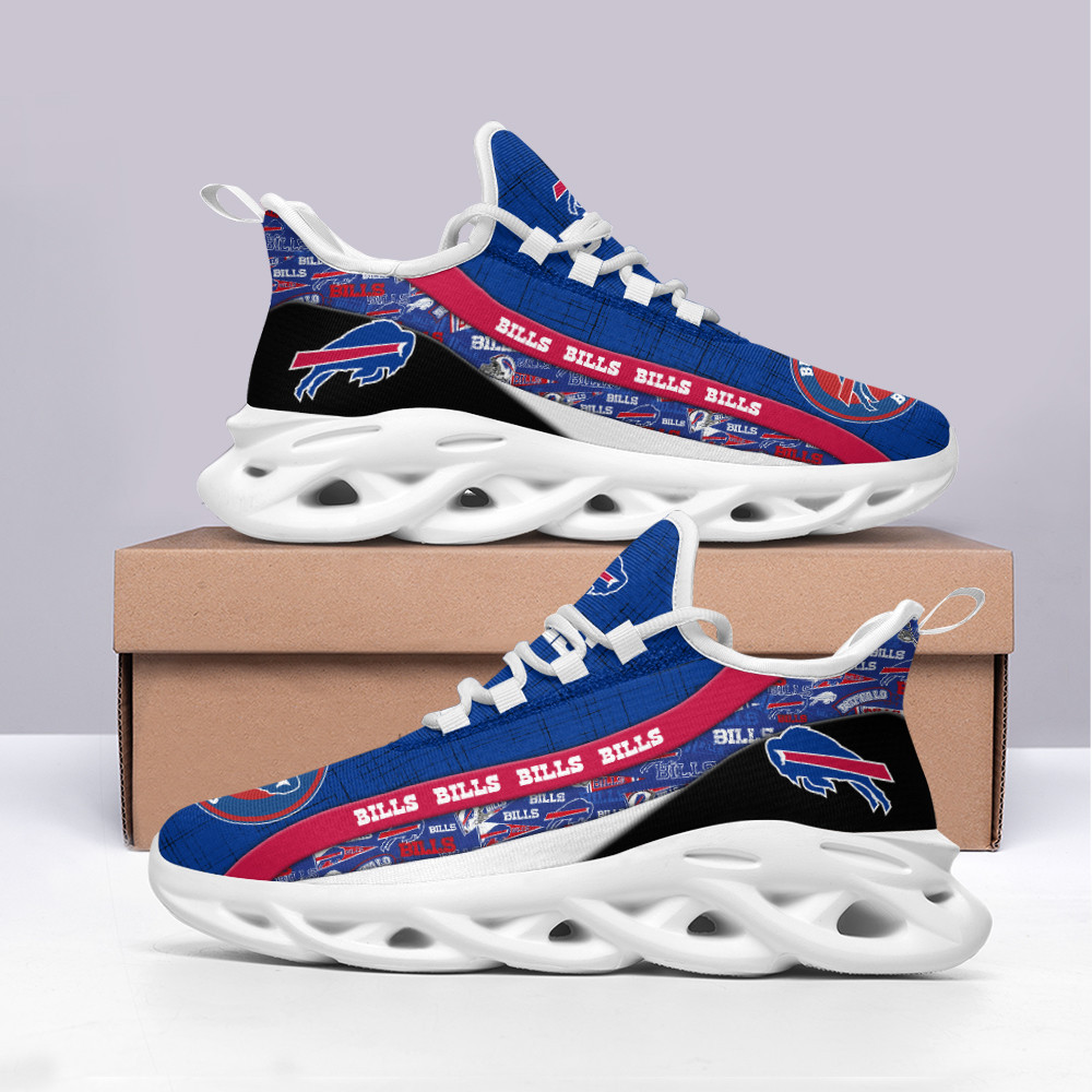 Buffalo Bills Max Soul Shoes Sneakers for Men And Women – NFL Football Fan Shoes, Team Sneakers