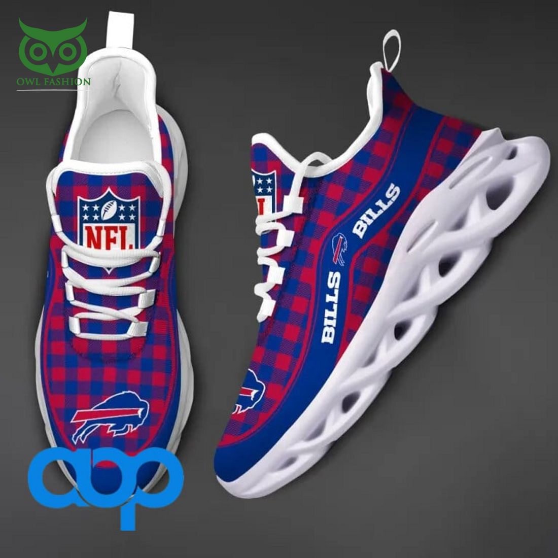 Buffalo Bills Max Soul Shoes Sneakers for Men And Women – NFL Football Fan Shoes, Team Sneakers - Image 4