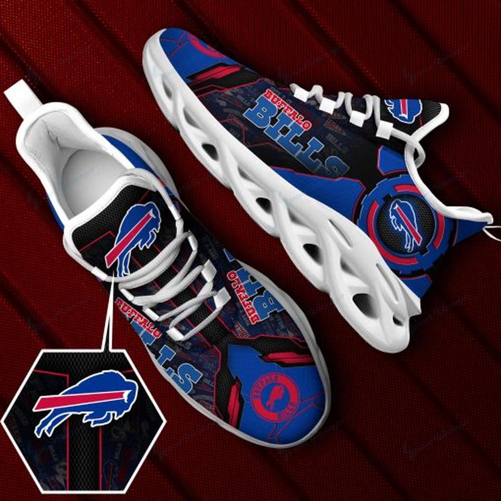Buffalo Bills Max Soul Shoes Sneakers for Men And Women – NFL Football Fan Shoes, Team Sneakers - Image 4