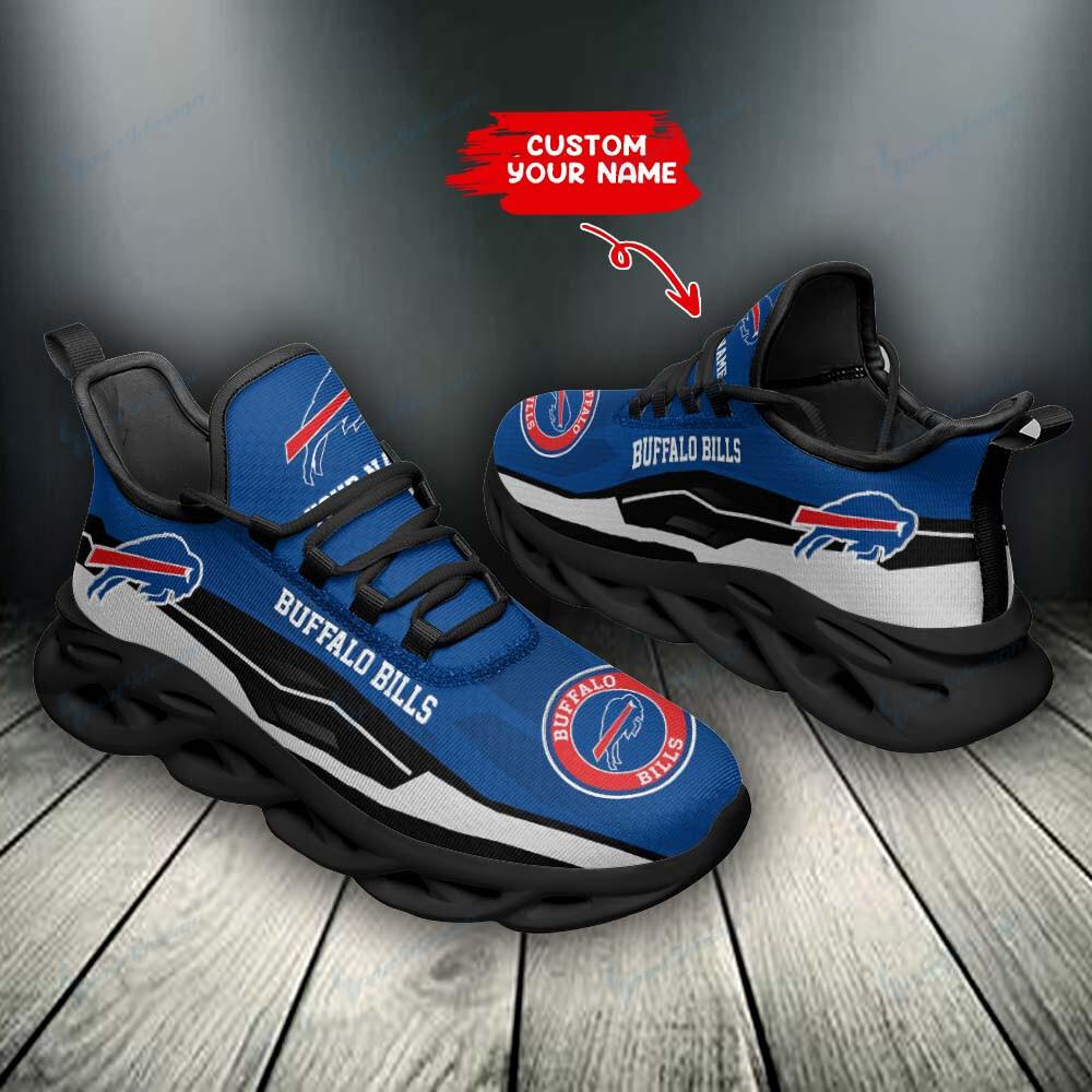 Buffalo Bills Max Soul Shoes Sneakers for Men And Women – NFL Football Fan Shoes, Team Sneakers - Image 4