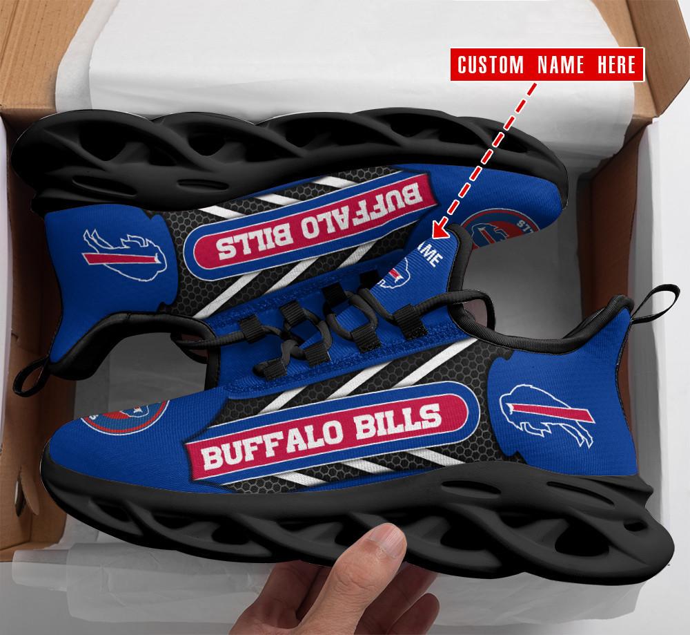 Buffalo Bills Max Soul Shoes Sneakers for Men And Women – NFL Football Fan Shoes, Team Sneakers - Image 3