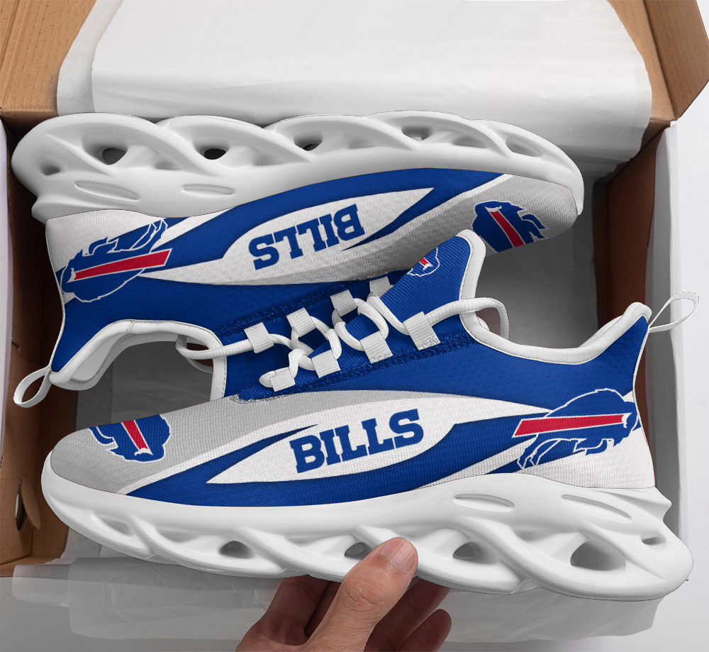 Buffalo Bills Max Soul Shoes Sneakers for Men And Women – NFL Football Fan Shoes, Team Sneakers