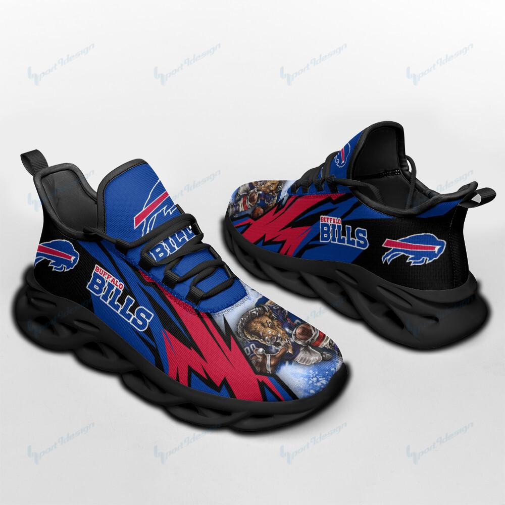 Buffalo Bills Max Soul Shoes Sneakers for Men And Women – NFL Football Fan Shoes, Team Sneakers - Image 4