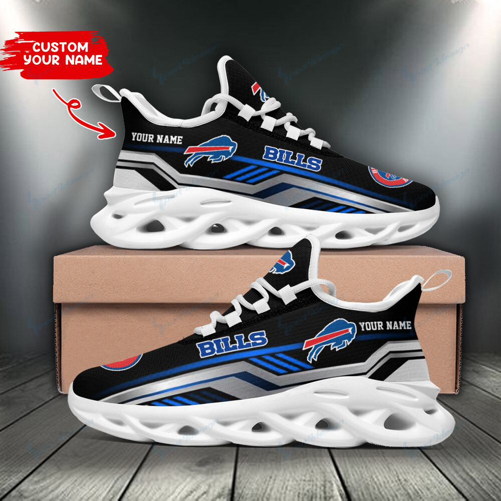 Buffalo Bills Max Soul Shoes Sneakers for Men And Women – NFL Football Fan Shoes, Team Sneakers
