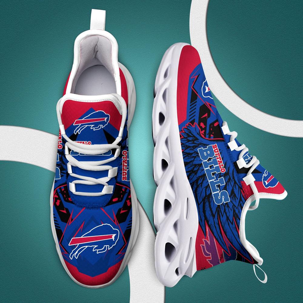 Buffalo Bills Max Soul Shoes Sneakers for Men And Women – NFL Football Fan Shoes, Team Sneakers - Image 4