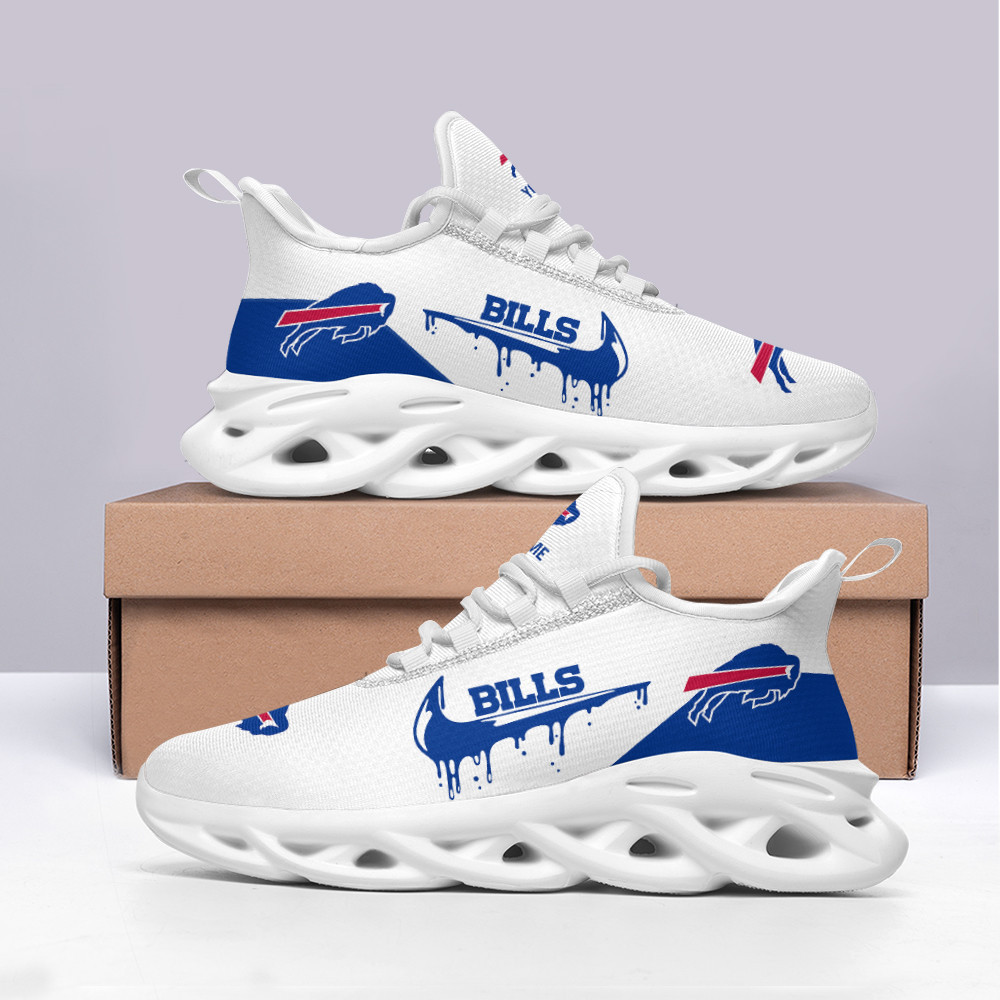 Buffalo Bills Max Soul Shoes Sneakers for Men And Women – NFL Football Fan Shoes, Team Sneakers