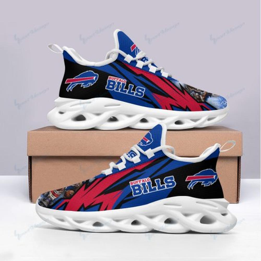 Buffalo Bills Max Soul Shoes Sneakers for Men And Women – NFL Football Fan Shoes, Team Sneakers - Image 6