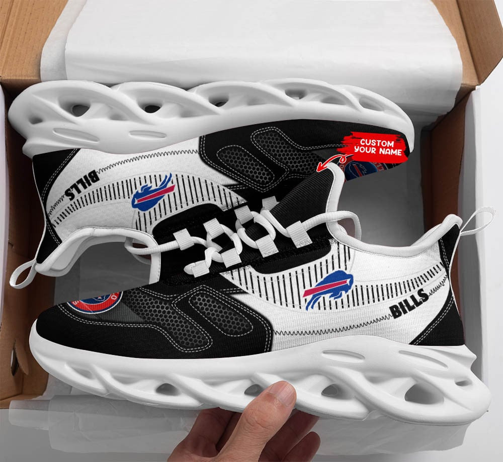 Buffalo Bills Max Soul Shoes Sneakers for Men And Women – NFL Football Fan Shoes, Team Sneakers