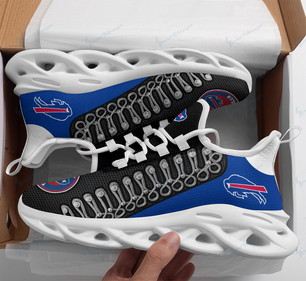 Buffalo Bills Max Soul Shoes Sneakers for Men And Women – NFL Football Fan Shoes, Team Sneakers