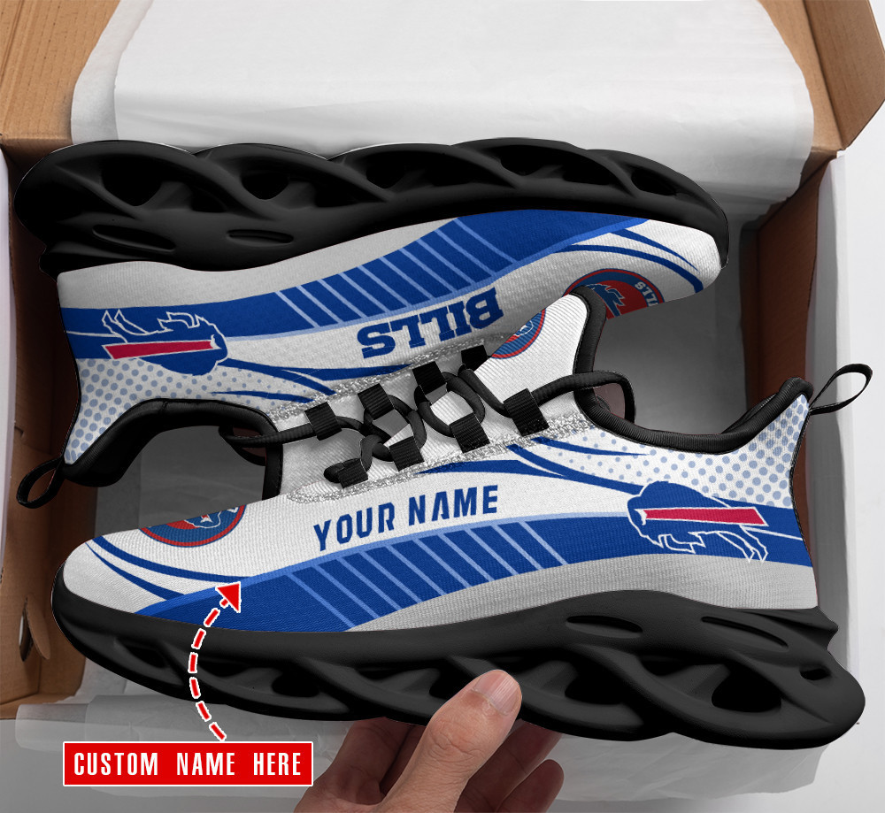 Buffalo Bills Max Soul Shoes Sneakers for Men And Women – NFL Football Fan Shoes, Team Sneakers