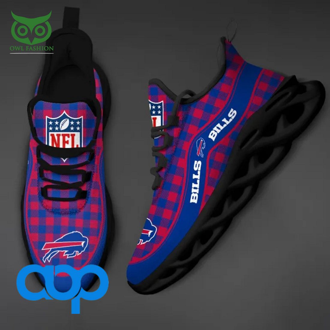 Buffalo Bills Max Soul Shoes Sneakers for Men And Women – NFL Football Fan Shoes, Team Sneakers