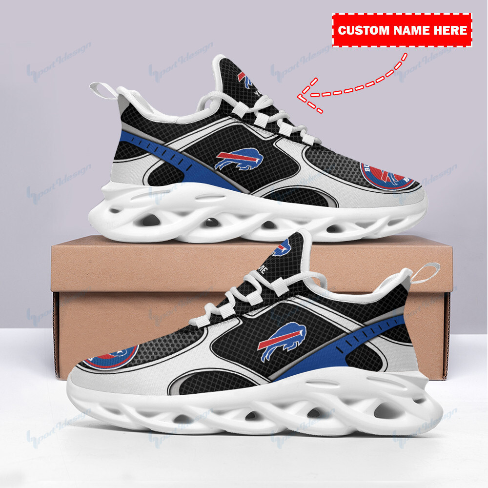 Buffalo Bills Max Soul Shoes Sneakers for Men And Women – NFL Football Fan Shoes, Team Sneakers