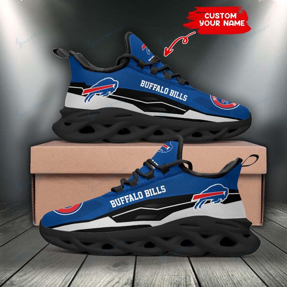 Buffalo Bills Max Soul Shoes Sneakers for Men And Women – NFL Football Fan Shoes, Team Sneakers - Image 3