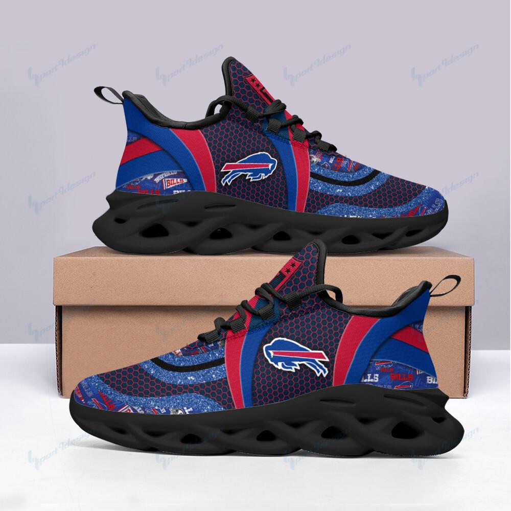 Buffalo Bills Max Soul Shoes Sneakers for Men And Women – NFL Football Fan Shoes, Team Sneakers - Image 3