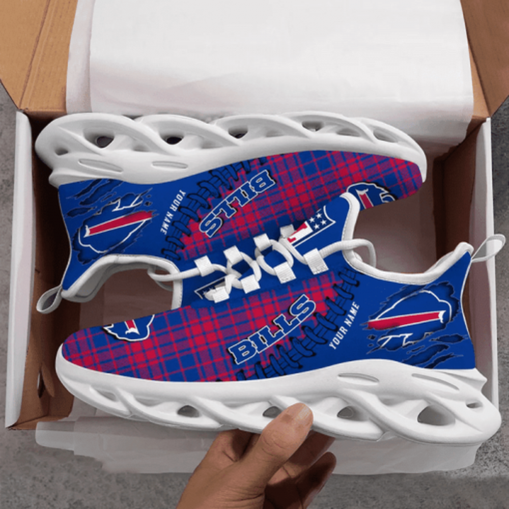 Buffalo Bills Max Soul Shoes Sneakers for Men And Women – NFL Football Fan Shoes, Team Sneakers - Image 5