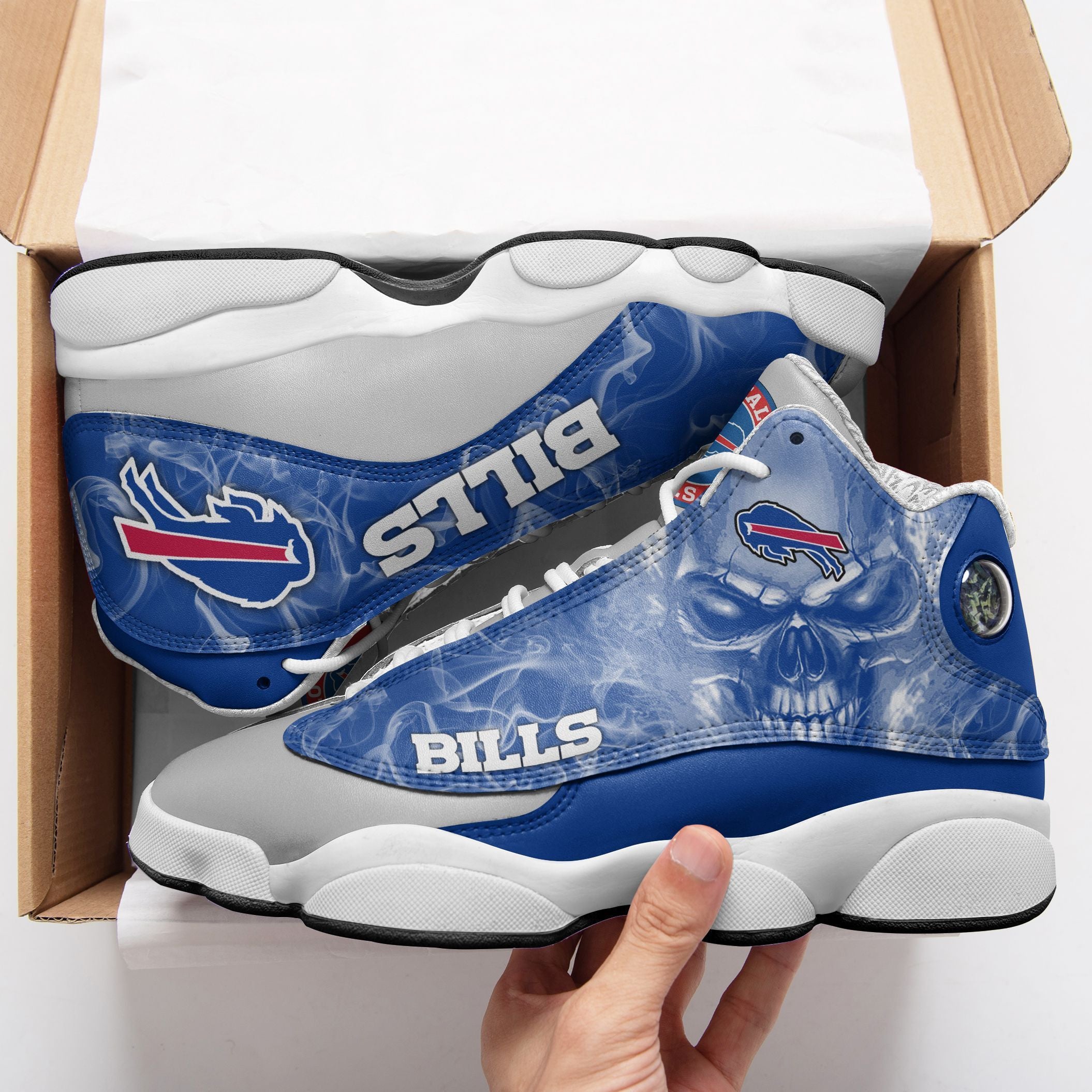 Buffalo Bills NFL JD13 Sneakers Shoes for Men & Women | Custom Fan Gift