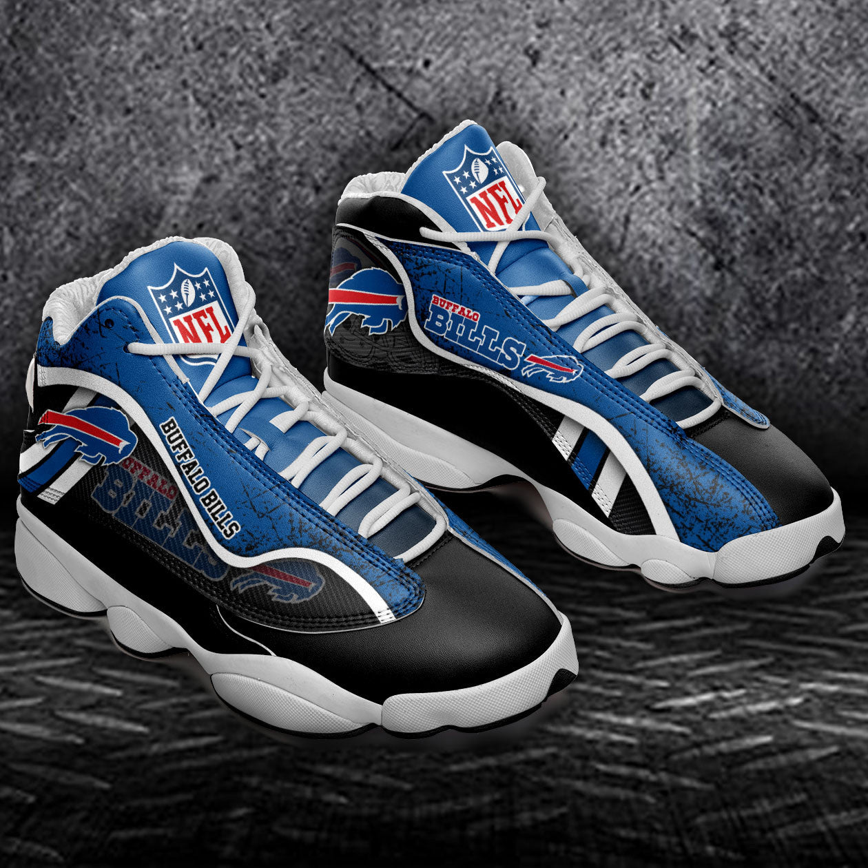 Buffalo Bills NFL JD13 Sneakers Shoes for Men & Women | Custom Fan Gift