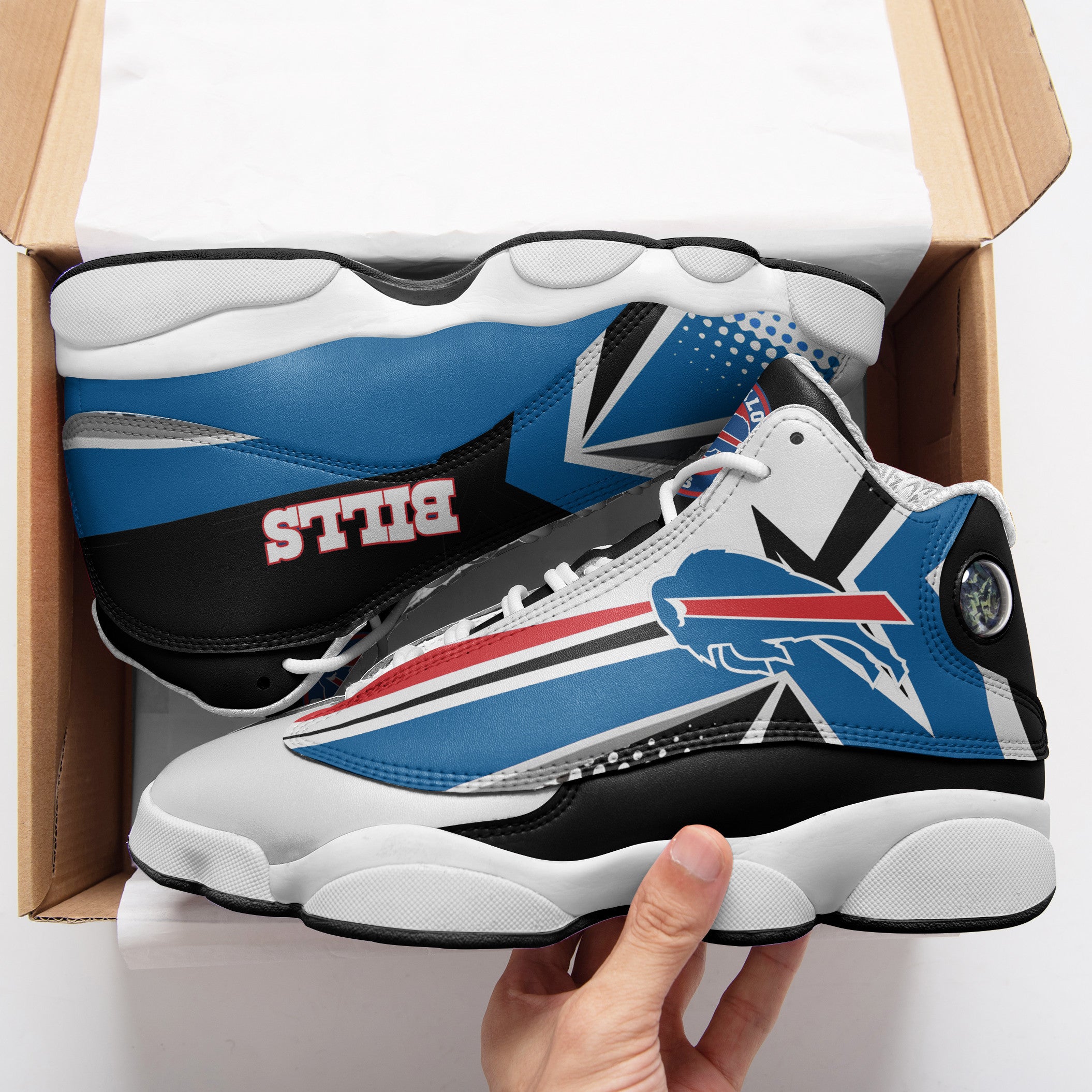 Buffalo Bills NFL JD13 Sneakers Shoes for Men & Women | Custom Fan Gift