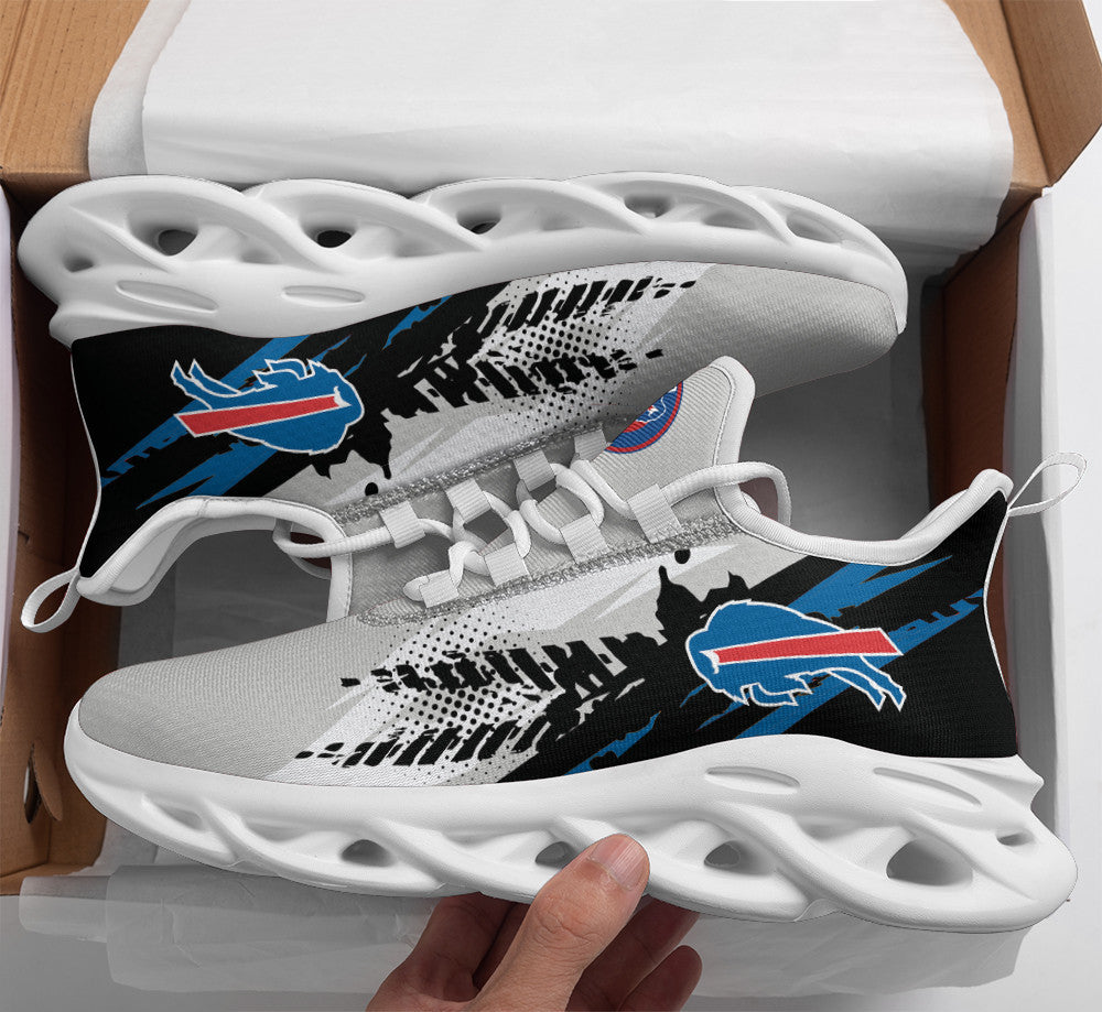Buffalo Bills NFL Max Soul Shoes Sneakers for Men And Women – NFL Football Fan Shoes, Team Sneakers