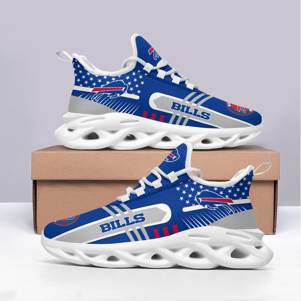 Buffalo Bills NFL Max Soul Shoes Sneakers for Men And Women – NFL Football Fan Shoes, Team Sneakers
