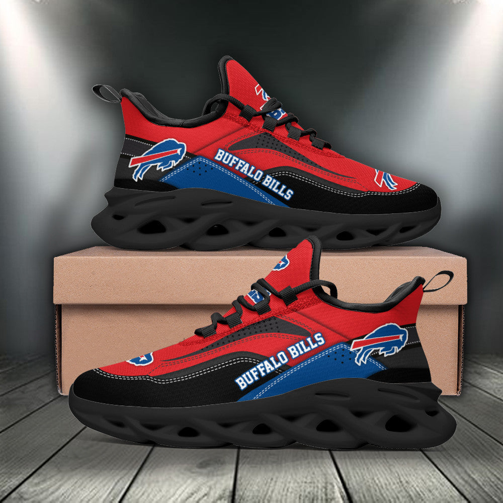 Buffalo Bills NFL Max Soul Shoes Sneakers for Men And Women – NFL Football Fan Shoes, Team Sneakers