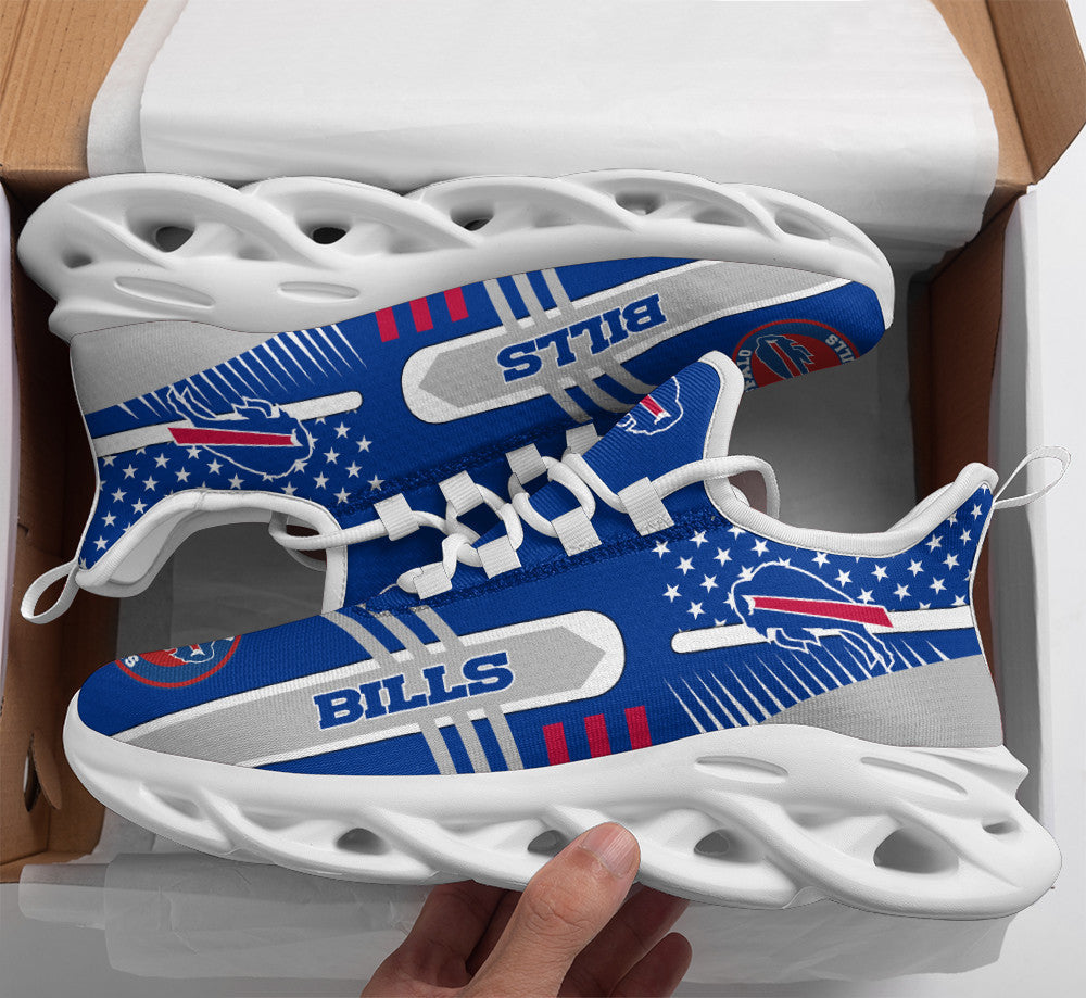 Buffalo Bills NFL Max Soul Shoes Sneakers for Men And Women – NFL Football Fan Shoes, Team Sneakers - Image 3