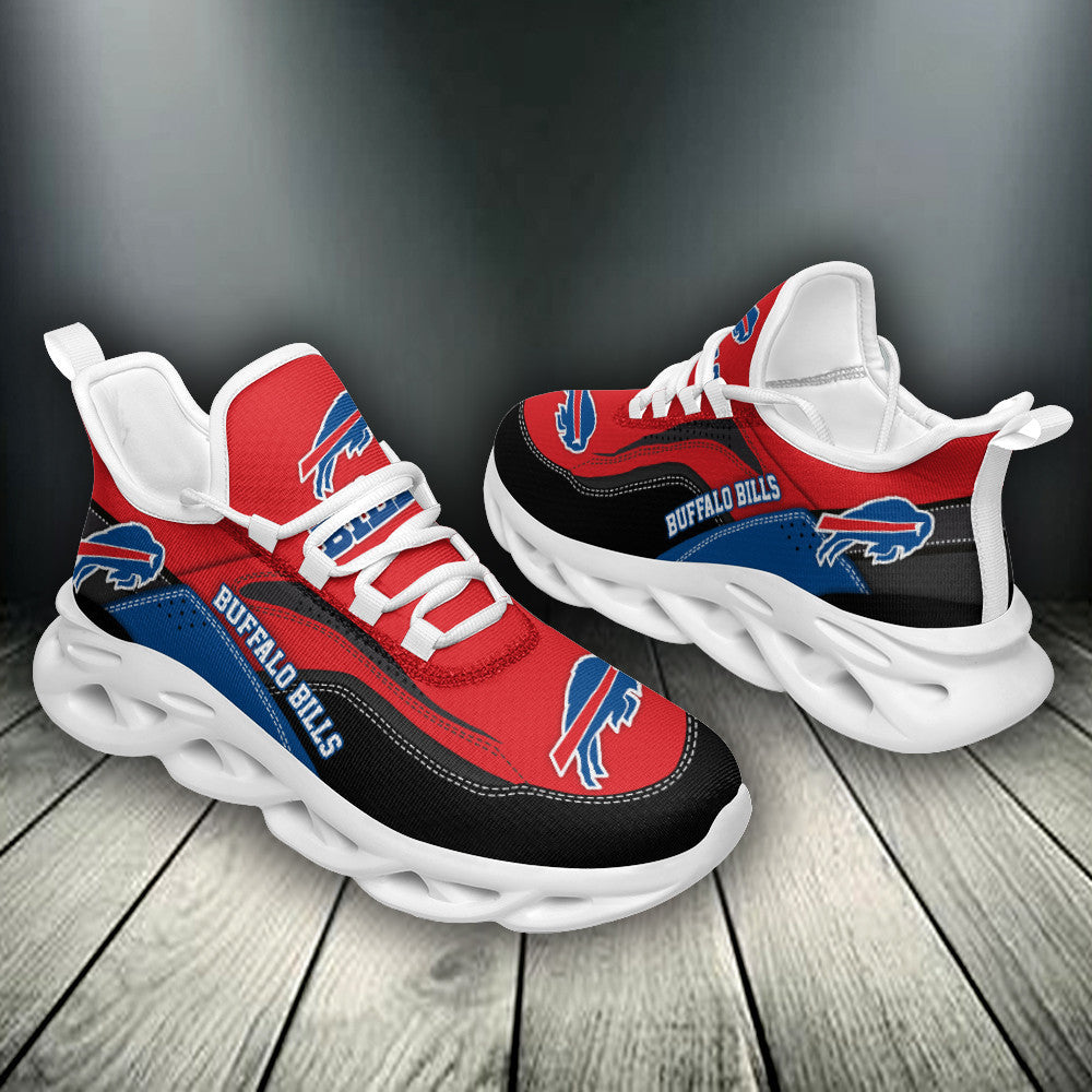 Buffalo Bills NFL Max Soul Shoes Sneakers for Men And Women – NFL Football Fan Shoes, Team Sneakers - Image 4