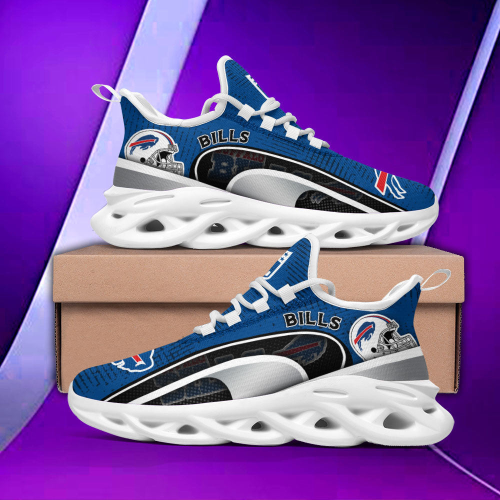 Buffalo Bills NFL Max Soul Shoes Sneakers for Men And Women – NFL Football Fan Shoes, Team Sneakers