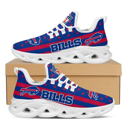 Buffalo Bills NFL Max Soul Shoes Sneakers for Men And Women – NFL Football Fan Shoes, Team Sneakers